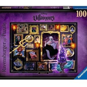 Disney Villainous Ursula 1000 piece puzzle